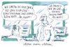 Cartoon: alles beim alten (small) by Andreas Prüstel tagged neujahr,news,nachrichten,kim,jong,un,atomwaffen,roter,knopf,raketenmann,cartoon,karikatur,andreas,pruestel
