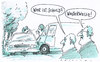 Cartoon: alles klar (small) by Andreas Prüstel tagged westerwelle,fdp