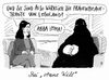 Cartoon: bei anne will (small) by Andreas Prüstel tagged anne,will,talkshow,gesprächsrunde,ard,muslima,niqab,frauenbeauftragre,legoland,immigration,cartoon,karikatur,andreas,pruestel