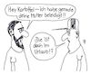 Cartoon: beleidigung (small) by Andreas Prüstel tagged jugend,muslim,kartoffel,migrationshintergrund,cartoon,karikatur,andreas,pruestel
