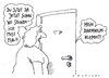 Cartoon: besetzt (small) by Andreas Prüstel tagged ehec,infektion,darmkeime