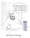 Cartoon: betriebsstörung (small) by Andreas Prüstel tagged audiogerät,alexa,muslim,störung,cartoon,karikatur,andreas,pruestel