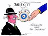 Cartoon: brexit (small) by Andreas Prüstel tagged brexit,großbritannien,referendum,eu,tee,trinken,cartoon,karikatur,andreas,pruestel