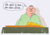 Cartoon: Brie (small) by Andreas Prüstel tagged käse,wichkäse,brie,frankreich,vergänglichkeit