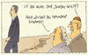 Cartoon: bundes-wulff (small) by Andreas Prüstel tagged bundespräsident wulff vorwürfe reisen urlaub