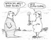 Cartoon: deutscher michel (small) by Andreas Prüstel tagged gipfelmode,krise