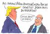 Cartoon: durchdreher (small) by Andreas Prüstel tagged usa trump geheimdienste informationsweitergabe russland humanität cartoon karikatur andreas pruestel