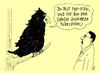 Cartoon: effdeepee (small) by Andreas Prüstel tagged fdp,bundestagswahl,umfragewerte,fipsi,rösler,todesvogel,cartoon,karikatur,andreas,pruestel