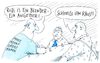Cartoon: great rausschmiss (small) by Andreas Prüstel tagged usa,trump,fbi,entlassung,russland,ermittlungen,blender,angeber,cartoon,karikatur,andreas,pruestel