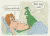 Cartoon: green lover (small) by Andreas Prüstel tagged ausserirdische,überirdisch,sex,cartoon,karikatur,andreas,pruestel
