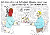 Cartoon: guttenbergerin (small) by Andreas Prüstel tagged guttenberg,verehrung,beliebtheit,kritiklosigkeit,lichtgestalt