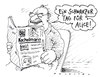 Cartoon: kachelmann (small) by Andreas Prüstel tagged kachelmann,wettermoderator,prozess,freispruch