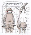 Cartoon: karnevalesk (small) by Andreas Prüstel tagged karneval,fasching,tripper,trapper,indianer,geschlechtskrankheit