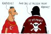 Cartoon: kartoffel (small) by Andreas Prüstel tagged bezeichnungen,neger,deutsche,türken,kartoffel,fc,sankt,pauli,hamburg,politisch,korrekt,cartoon,karikatur,andreas,pruestel