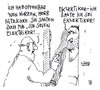 Cartoon: kleines missverständnis (small) by Andreas Prüstel tagged missverständnis,elektriker,eklektiker,philosophie,philosoph,nachbarn,cartoon,karikatur,andreas,pruestel