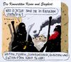 Cartoon: konvertiten (small) by Andreas Prüstel tagged islamisten,dschihadisten,is,syrien,irak,deutsche,ramadan,cartoon,karikatur,andreas,pruestel