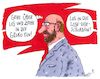 Cartoon: lose-lose (small) by Andreas Prüstel tagged spd,parteitag,groko,nogroko,martin,schulz,cartoon,karikatur,andreas,pruestel