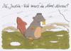 Cartoon: nordkorea (small) by Andreas Prüstel tagged nordkorea,kim,jong,il,justin,bieber,biber,atomwaffen,urlaub,reisen