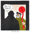 Cartoon: Oist (small) by Andreas Prüstel tagged weltuntergang,weltende,mayakalender,prophezeiung,maoist