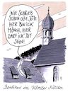 Cartoon: olle jöte (small) by Andreas Prüstel tagged kloster,mönch,goethe,faust,bayern,füssen,berliner,cartoon,karikatur,andreas,pruestel