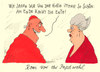 Cartoon: papstwahl (small) by Andreas Prüstel tagged papst,papstwahl,rom,kurie,vatikan