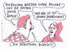 Cartoon: rosige aussichten (small) by Andreas Prüstel tagged arm,reich,gesellschaftsspaltung,burnout