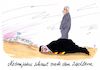 Cartoon: schwierigkeiten (small) by Andreas Prüstel tagged israel,netanjahu,jüdische,siedler,gabriel,treffen,opposition,cartoon,karikatur,andreas,pruestel