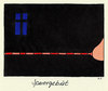 Cartoon: sperrgebiet (small) by Andreas Prüstel tagged privatsphäre,dunkel,sex,obsession