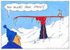 Cartoon: Tea Time (small) by Andreas Prüstel tagged tee,teatime,skisport,hochgebirge,skiunfall,erwärmung