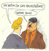 Cartoon: träger (small) by Andreas Prüstel tagged faschismus,neonazi,rechts,rechtsträger