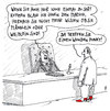 Cartoon: unentschieden (small) by Andreas Prüstel tagged geschlechter,intersexualität,boss,chef,vorgesetzter,angestellter,arbeitnehmer,androhung,mann,frau,cartoon,karikatur,andreas,pruestel