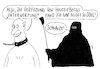 Cartoon: unterwerfung (small) by Andreas Prüstel tagged fernsehfilm,unterwerfung,roman,michel,houellebecq,frankreich,islam,sm,cartoon,karikatur,andreas,pruestel