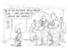 Cartoon: volksnah (small) by Andreas Prüstel tagged politiker,populismus,volksnähe