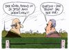Cartoon: vortäuschung (small) by Andreas Prüstel tagged inkontinenz,alter,senioren,altersbeschwerden,vortäuschung,gruppenzwang,cartoon,karikatur,andreas,pruestel
