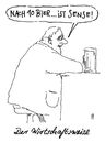 Cartoon: wirtschaftsweiser (small) by Andreas Prüstel tagged wirtschaftsweise,wirtschaftsweiser,kneipe,wirtschaft,bier,limit,cartoon,karikatur,andreas,pruestel