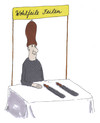 Cartoon: wohlfeil (small) by Andreas Prüstel tagged wohlfeil,billig,preiswert,feilen,verkauf,verkaufsstand,cartoon,karikatur,andreas,pruestel