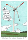 Cartoon: zarah leander (small) by Andreas Prüstel tagged zarahleander,schlager,wind,windrad,windenergie,alternativenergie