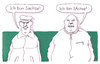 Cartoon: zwei sachsen (small) by Andreas Prüstel tagged sachsen,neonazis,fremdenfeindlichkeit,antisemitismis,sa