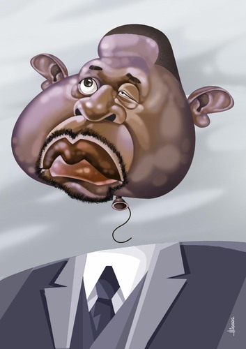Cartoon: Forest Whitaker (medium) by Ulisses-araujo tagged forest,whitaker