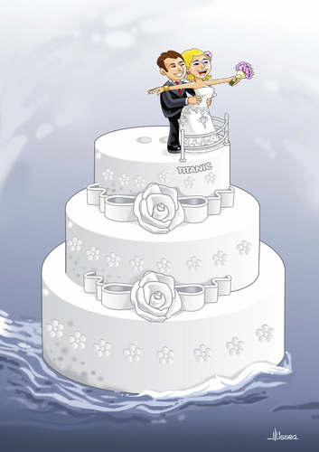 Cartoon: marriage (medium) by Ulisses-araujo tagged marriage,cartoon