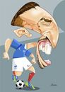 Cartoon: Franck Ribery (small) by Ulisses-araujo tagged franck ribery