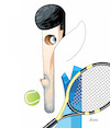 Cartoon: Novak Djokovic (small) by Ulisses-araujo tagged novak,djokovic