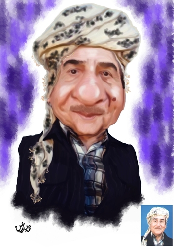 Cartoon: Rassul Bezar Gardy (medium) by handren khoshnaw tagged khoshnaw,handren
