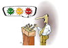 Cartoon: corona virus and liar official (small) by handren khoshnaw tagged handren khoshnaw cartoon coronavirus covid19 liar official in charge traffic light