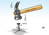 Cartoon: opinion and counter-opinion (small) by handren khoshnaw tagged handren khoshnaw