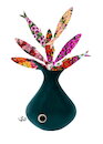 Cartoon: sardine fish in vase cartoon (small) by handren khoshnaw tagged sardine fish vase cartoon handren khoshnaw