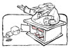 Cartoon: gargots II (small) by kap tagged kap,gargots,cartoon,dibuix,humor,drawing