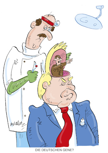 Cartoon: Gen-Manipulation (medium) by astaltoons tagged trump,nazis,trump,nazis