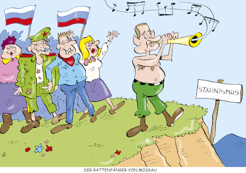 Cartoon: Rattenfänger (medium) by astaltoons tagged putin,ukraine,krieg,putin,ukraine,krieg
