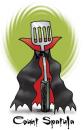 Cartoon: Count Spatula (small) by JohnBellArt tagged spatula,count,dracula,vampire,funny,gag